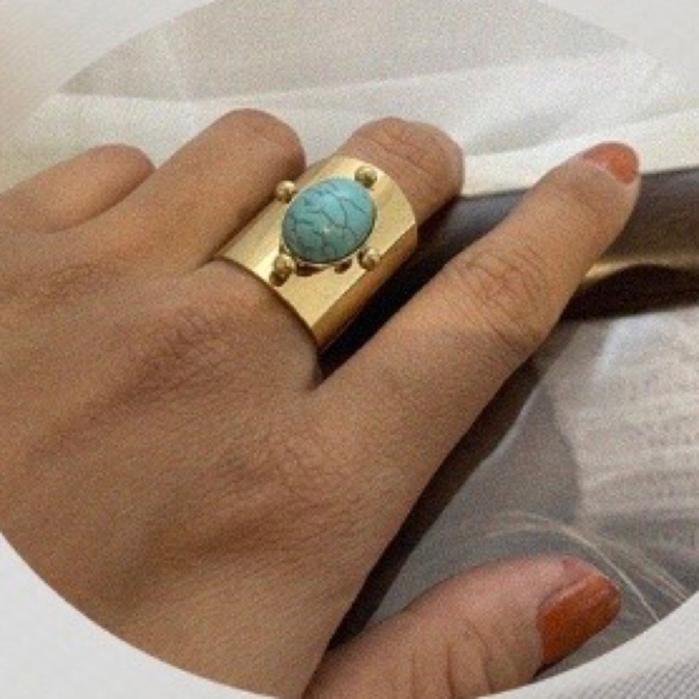 Vintage Bold Wide Ring.